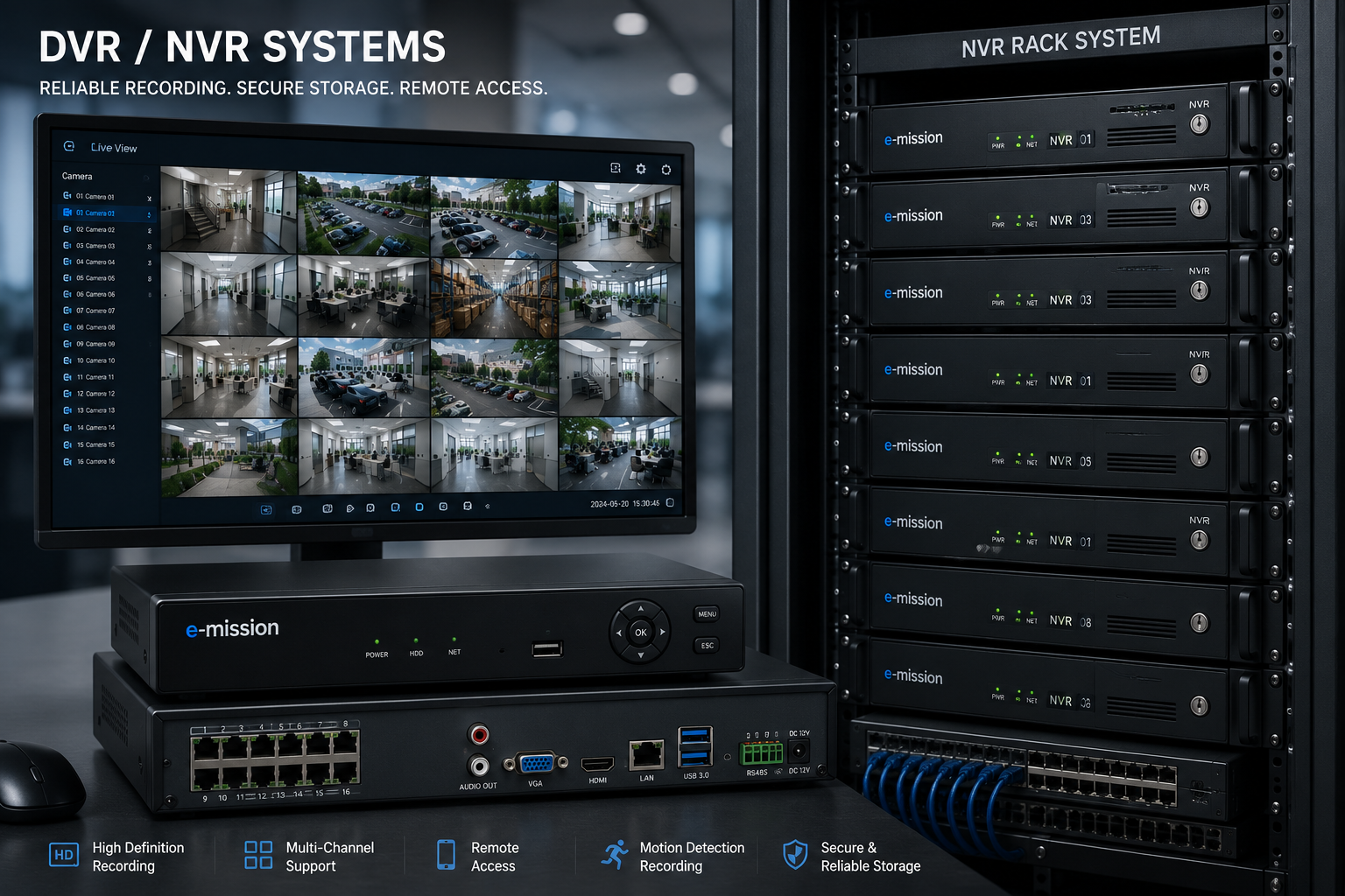 DVR NVR Security Systems